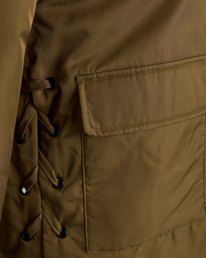 Eia Short Jacket - Khaki - TeeShoppen Group™ - Jacket - Sisters Point