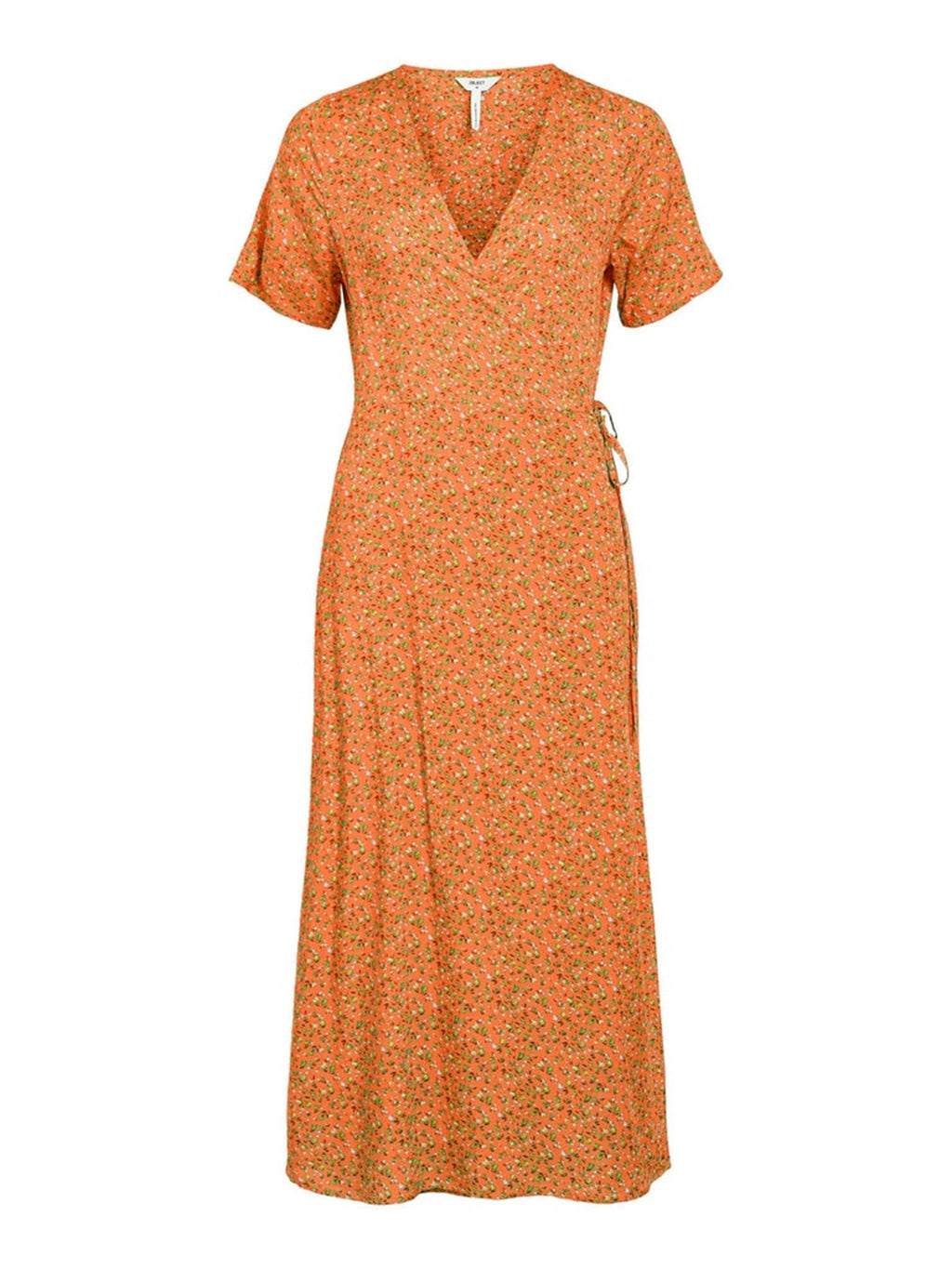 Ema Elise Wrap Dress - Sunset autunnale