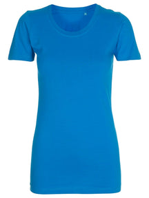 Fitted t-shirt – Torquoise Blue