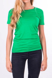 T -shirt aderente - verde