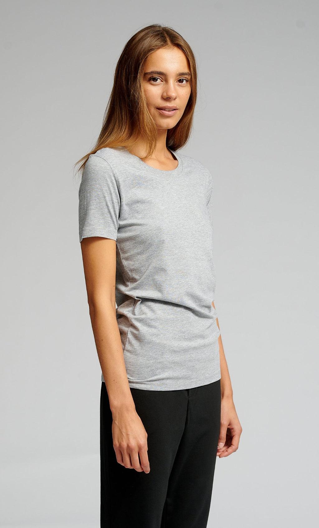 T -shirt aderente - Oxford Gray