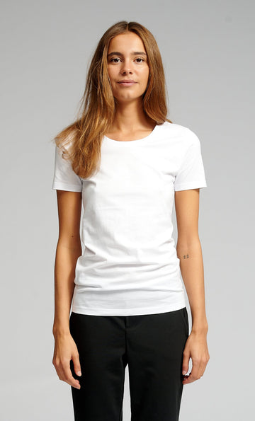 T -shirt aderente - bianco