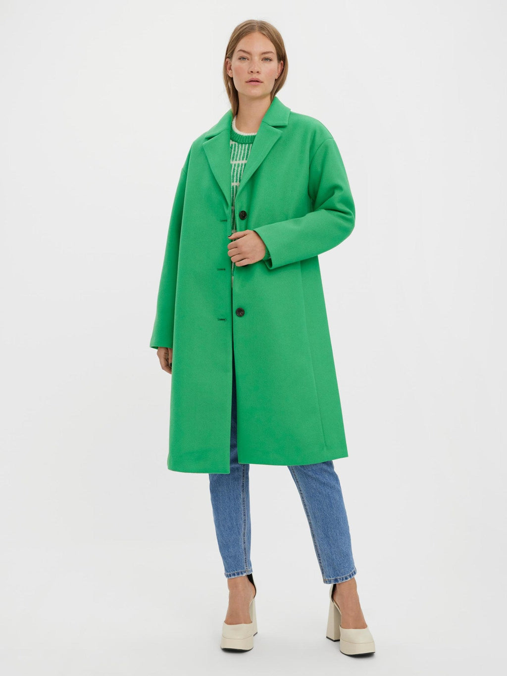 Fortune Lyon Coat - verde brillante
