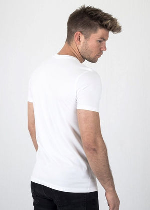 Premium T -shirt muscolare - bianco