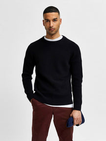 Irven Knit Sweater - Nero