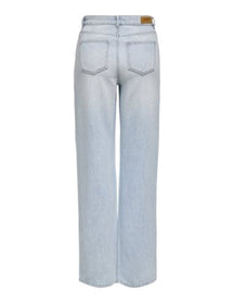 Jeans succosi (gamba larga) - luce di denim leggero