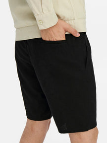 Pantaloncini di lino Linus - nero