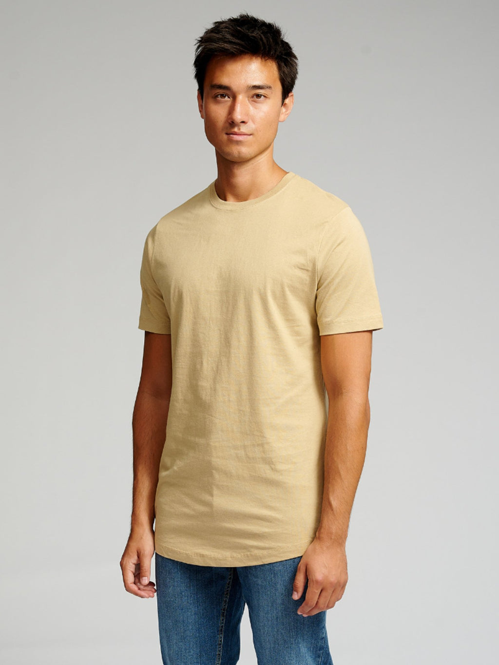 T -shirt lunga - beige