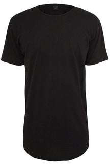 T -shirt lunga - nero