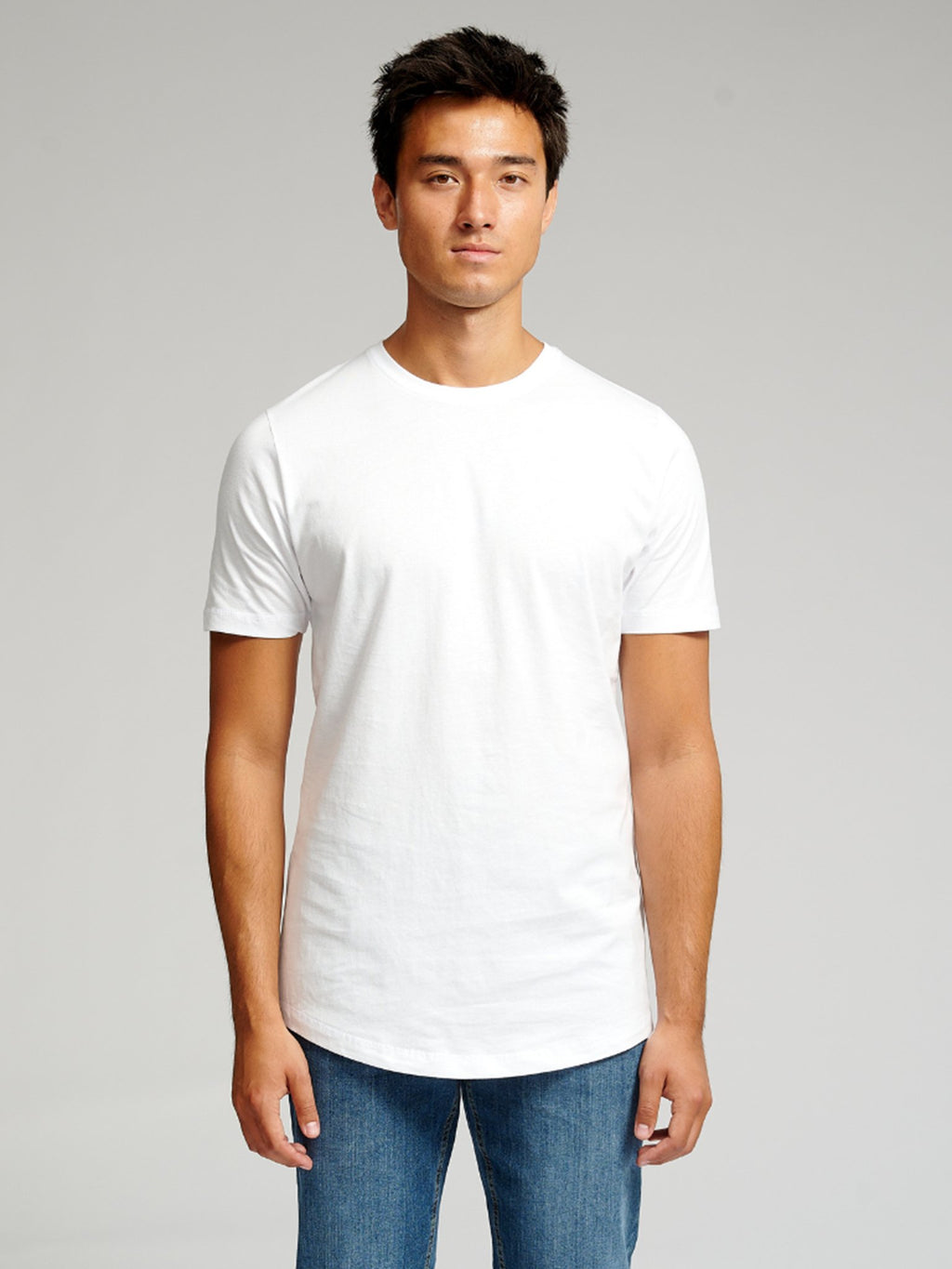 Maglietta lunga - bianco