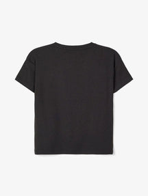 T -shirt in forma libera - nero