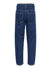 Jeans della carota Lu Reg - denim blu medio chiaro