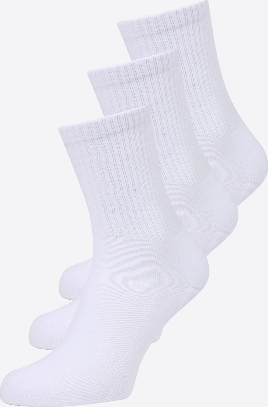 Mel Sporty Socks 3 -Packs - Bianco