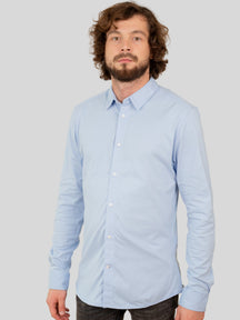 Miglia Stretch Shirt - Cashmere Blue
