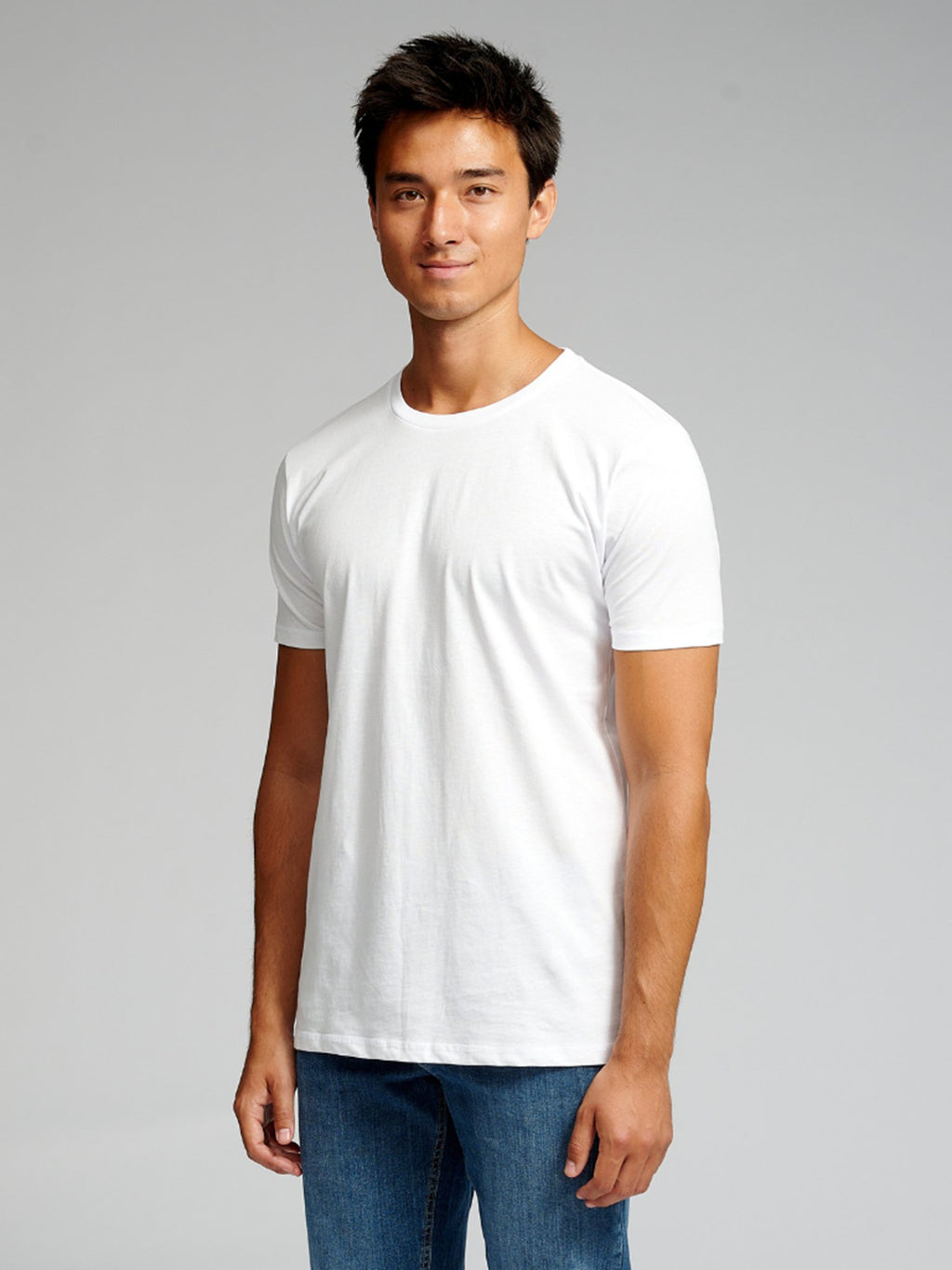 T -shirt muscolare - bianco