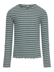Nella Striped Sweater - Green