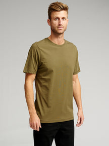 T -shirt di base organica - esercito