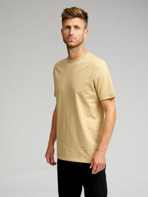 T -shirt di base organica - beige