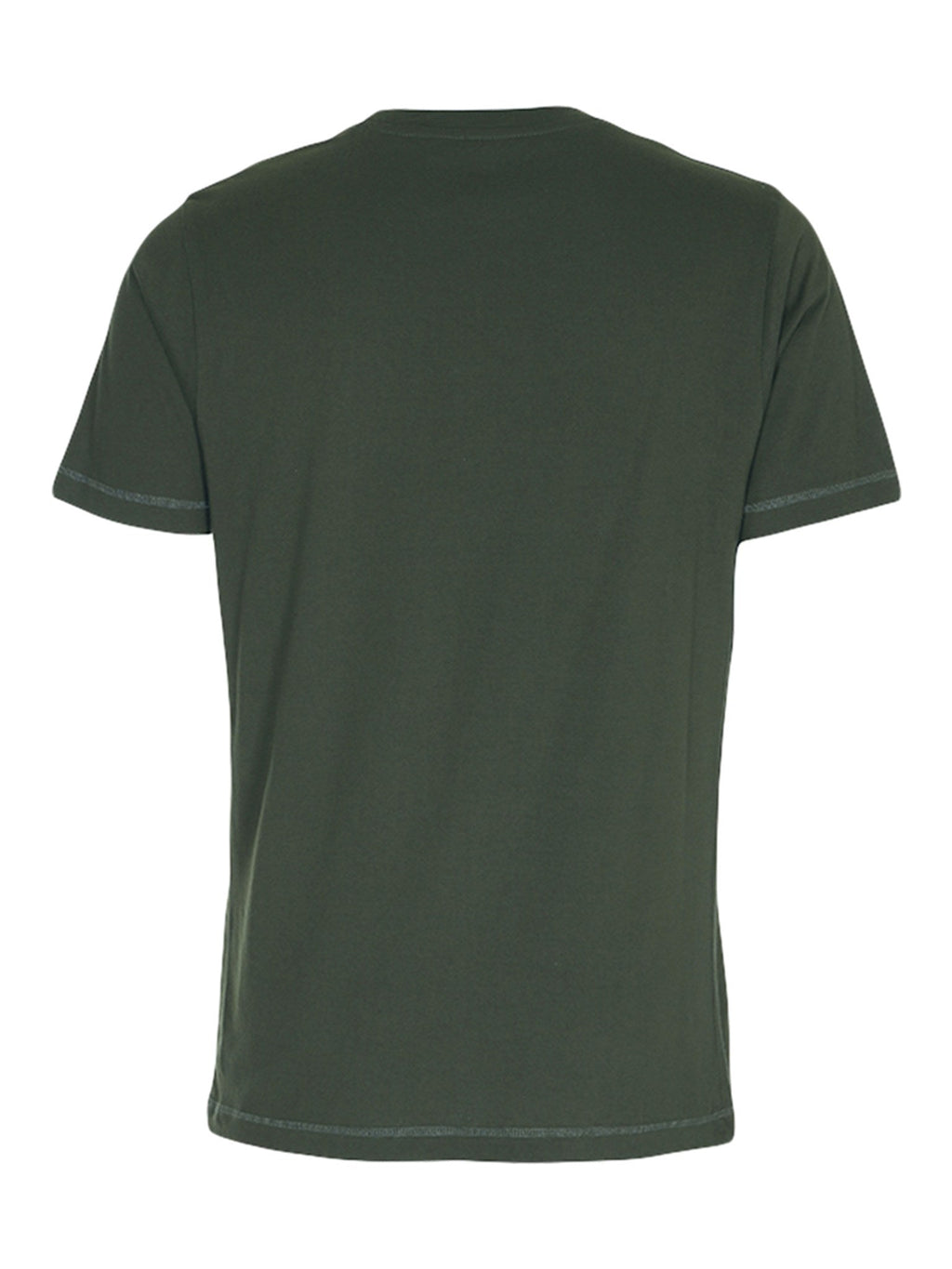 T -shirt di base organica - verde scuro