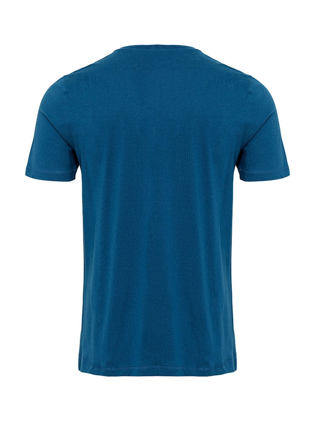T -shirt di base biologica - Blu benzina