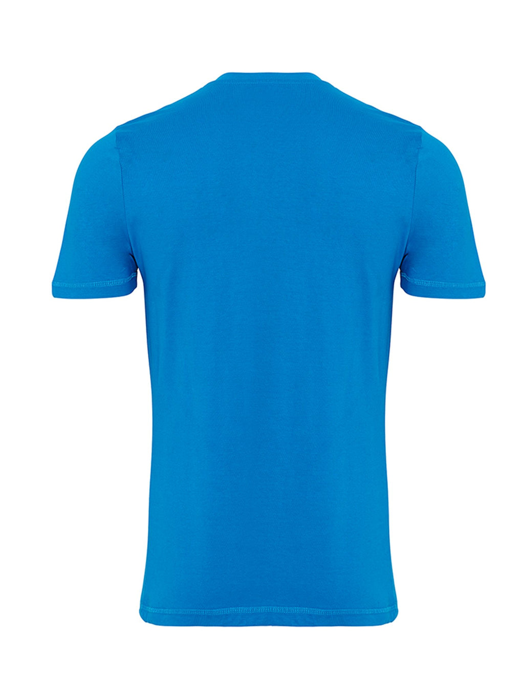 T -shirt di base organica - blu turchese