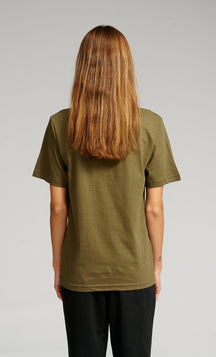 T -shirt oversize - Green dell'esercito