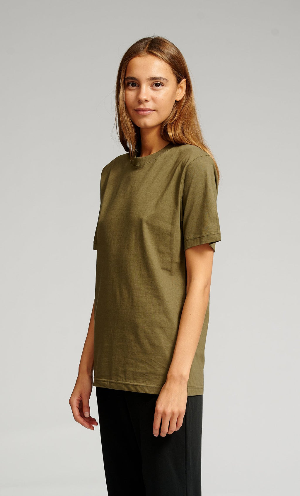 T -shirt oversize - Green dell'esercito