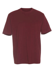 T -shirt oversize - Borgogna