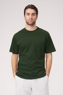 T -shirt oversize - verde scuro