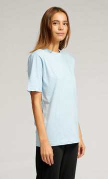 T -shirt oversize - azzurro (donne)