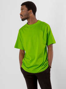 T -shirt di grandi dimensioni - verde lime