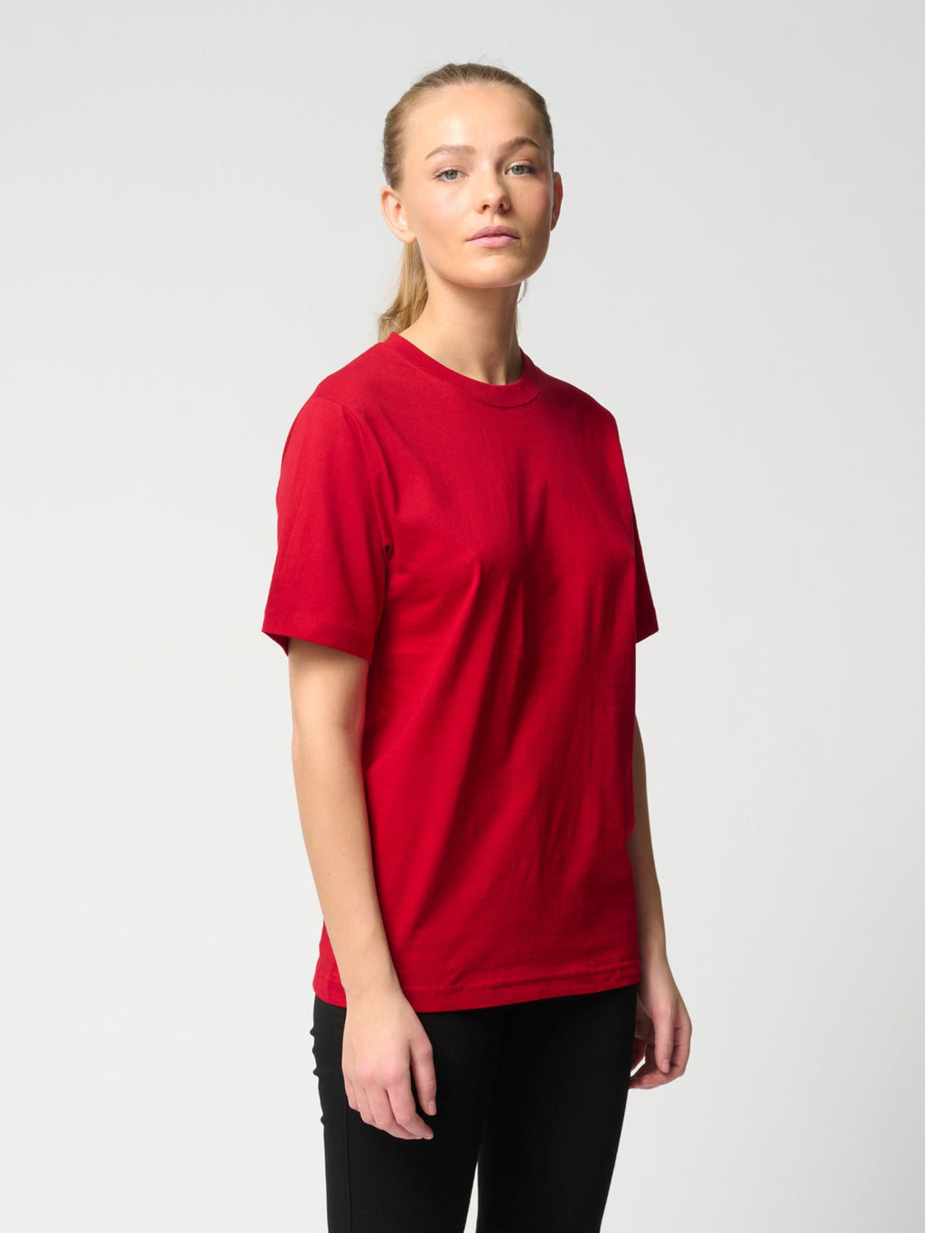 T -shirt oversize - rosso