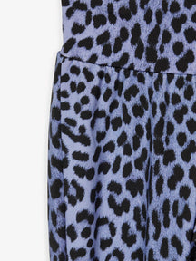 Leggings a motivi a motivi - Leopardo blu