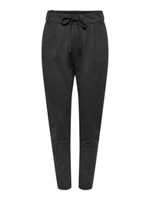 Pantaloni poptrash - Melange grigio scuro