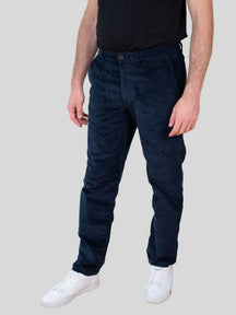Pantaloni del cordone di corsa dritta - Sapphire scuro