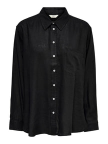 Camicia di lino Tokyo - nero