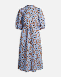 Ventia Flower Dress - Blu