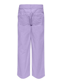 Vera Cord Wide Pants - lavanda
