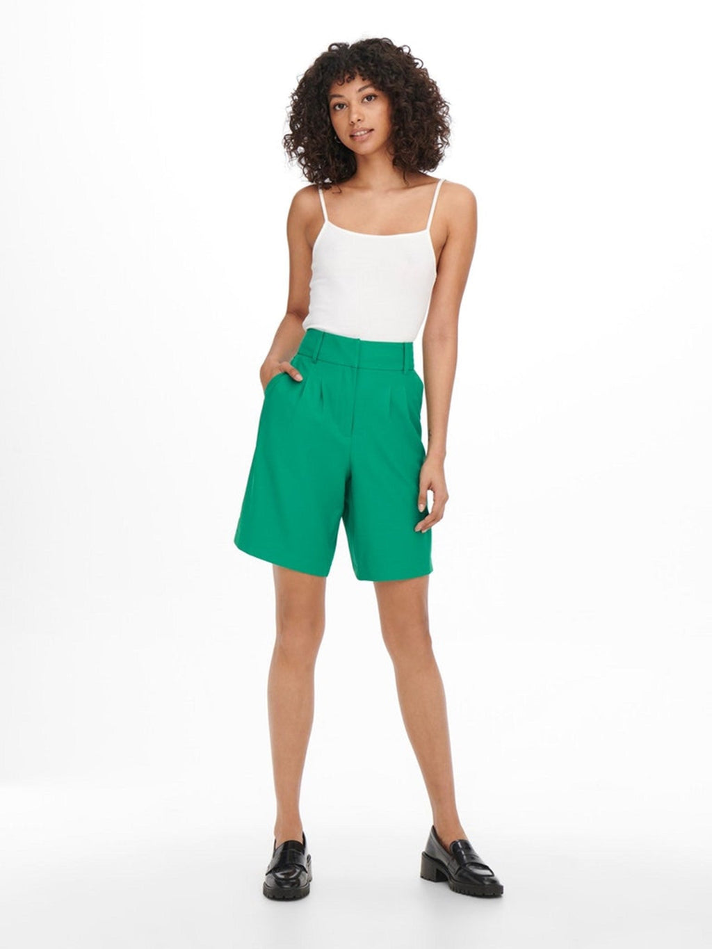 Shorts viola - pepe verde